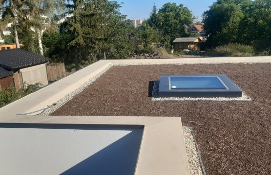 Instalace zelené střechy Bauder