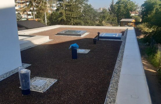 Instalace zelené střechy Bauder